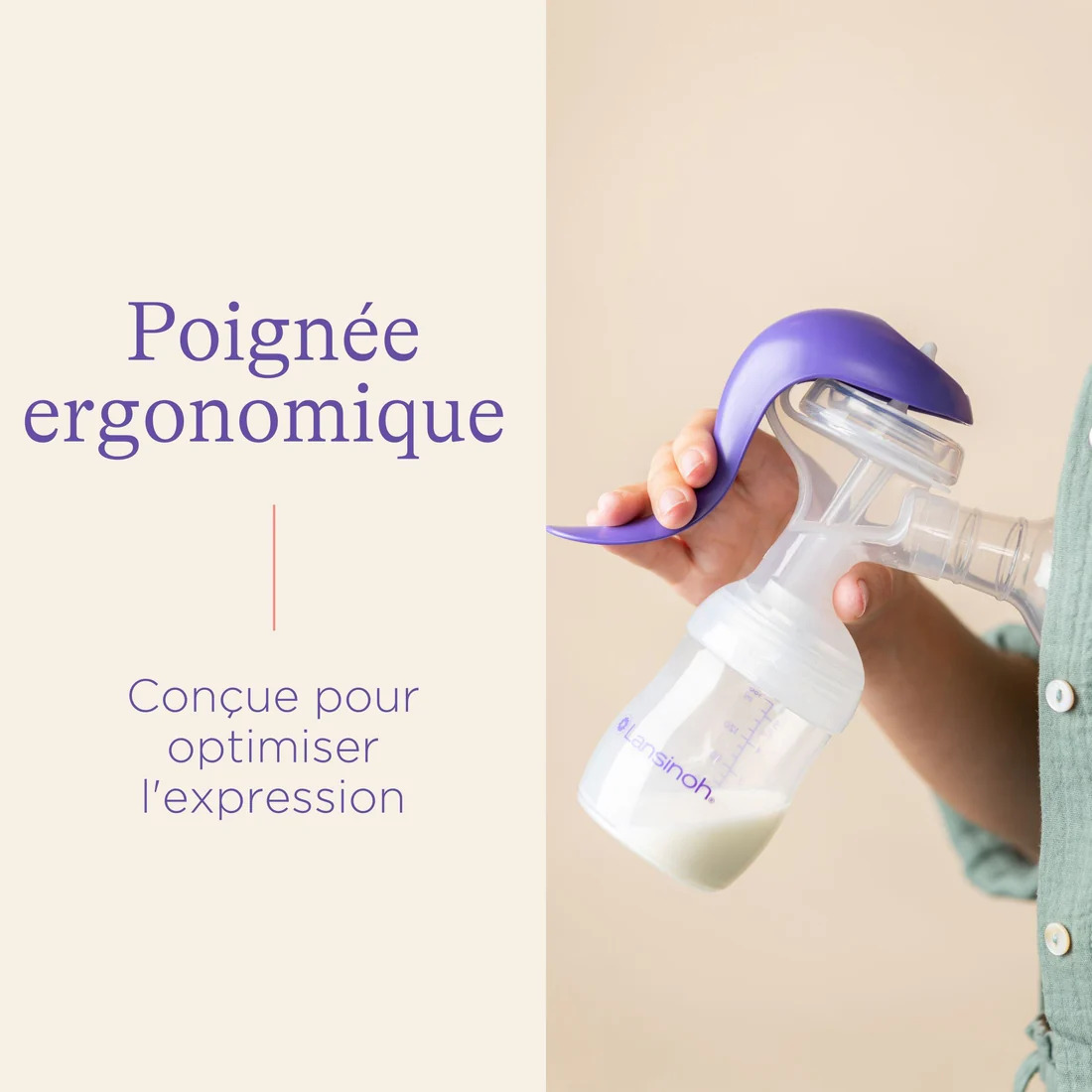 Tire lait manuel Lansinoh – Image 4