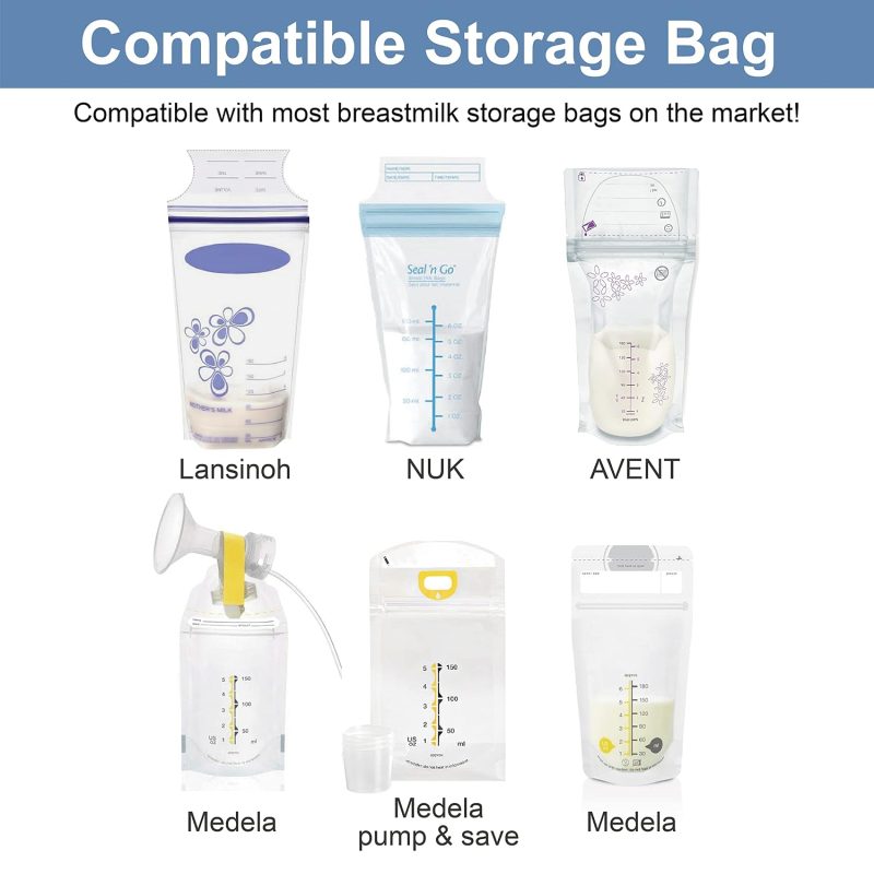 Pince pour sac de recueil lait tire lait kit Spectra et PhilipsAvent – Image 4