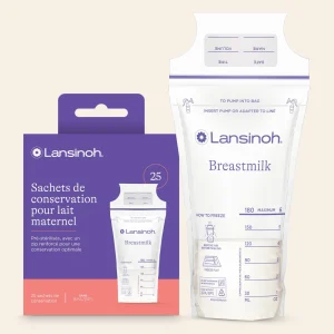 Sachets de conservation lait maternel Lansinoh