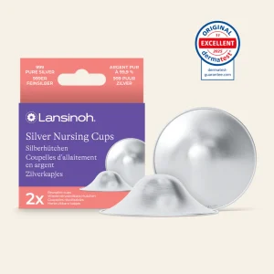 Coupelles en argent Lansinoh